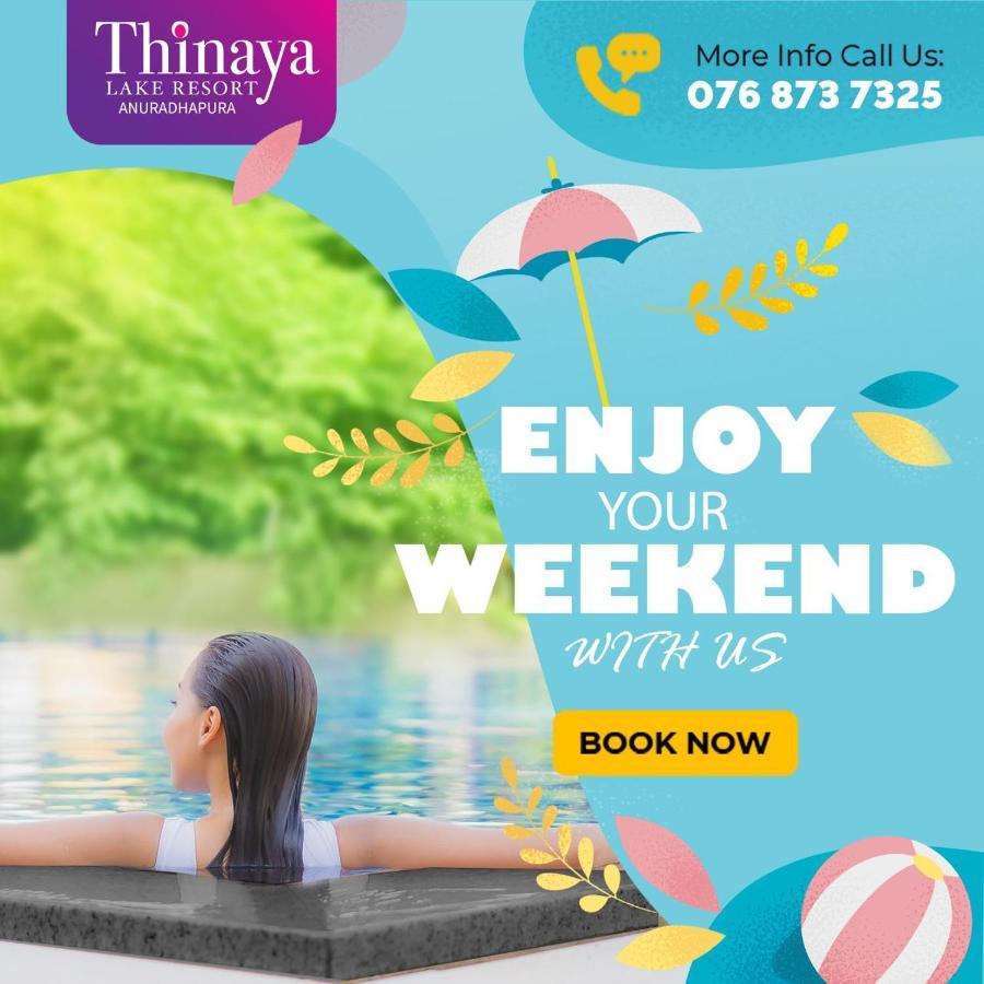 Thinaya Lake Resort Anuradhapura Exterior photo